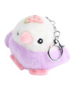 Colorful Fruit Bird Squawk Plush 9 cm - purple